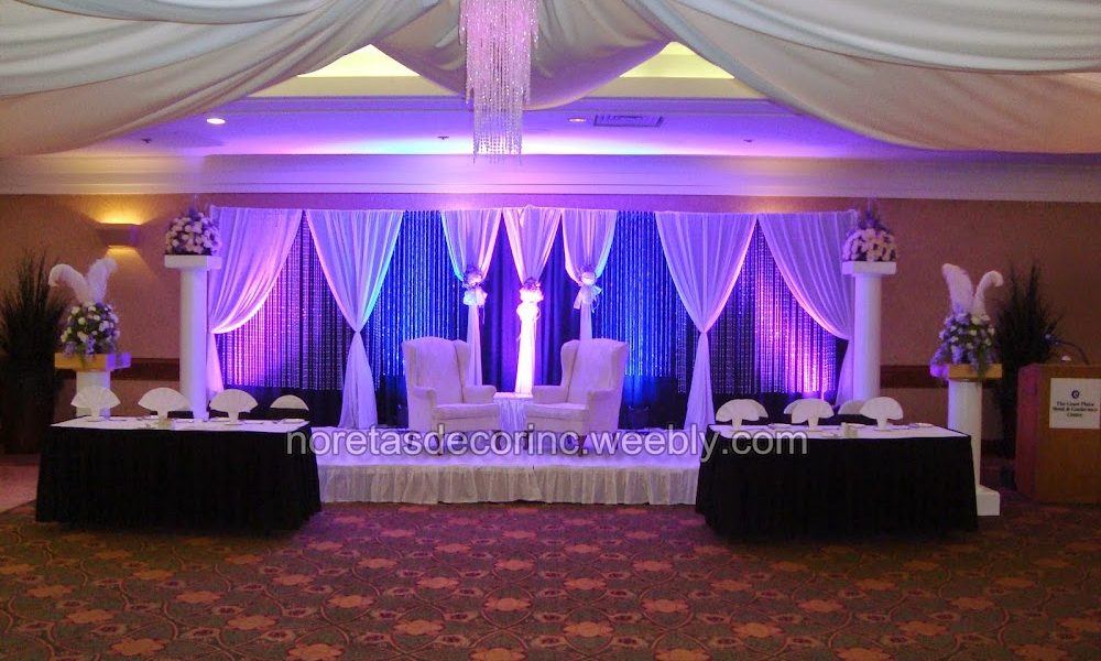 Noretas Decor Inc. Wedding decorator, events decorator, service & rentals